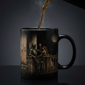 لیوان جادویی مشکی